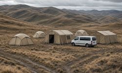 Erzincan yaylalarında üreticilerin yağışla mücadelesi