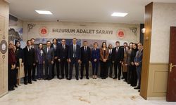 HSK heyetinden Erzurum Adliyesi’ne ziyaret