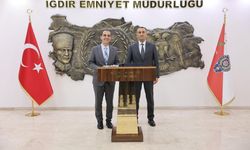 Vali Taşolar’dan Emniyet Müdürü Er’e iadeiziyaret