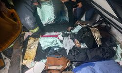Van'da ev yangını