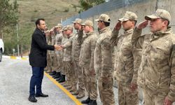 Refahiye Kaymakamı Taşkıran’dan jandarma karakoluna ziyaret