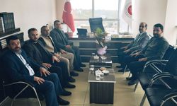 Nüfus Müdürlüğü personelinden Müftü Durmuş'a anlamlı ziyaret