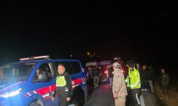 Van-Hakkari yolunda tır kazası, trafik durdu