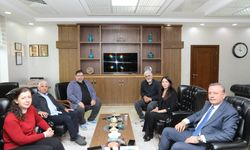 BSB Yönetim Kurulu üyelerinden Rektör Elmastaş’a ziyaret
