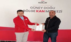 Kızılay’dan duyarlı vatandaşa anlamlı ödül