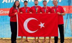 Erzincanlı sporcuların da yer aldığı milli takım Avrupa ikincisi oldu