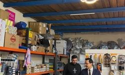 Akyaka Kaymakamı Demirtaş esnafla buluştu