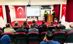 Çemişgezek'te okul servis şoförlerine trafik güvenliği eğitimi