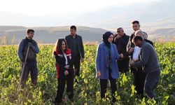Tercan’da çiftçilerle bir araya gelindi