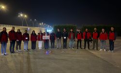 İHAKUT Van ekibinden depremde hayatını kaybedenler için saygı uçuşu