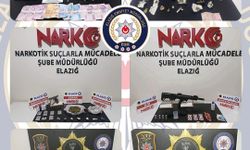 Elazığ’da uyuşturucu operasyonu: 8 şüpheli tutuklandı