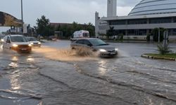 Erzincan’da sağanak yağış etkili oldu