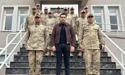 Kemah Kaymakamı Tutay’dan Alp Jandarma Karakolu’na ziyaret