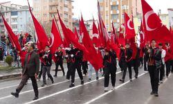 Kars’ta Cumhuriyet Bayramı yağmura rağmen coşkuyla kutlandı