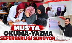 Muş’ta okuma-yazma kursları kadınlara yeni bir kapı açıyor