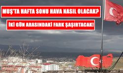 Muş’ta hafta sonu havası ters köşe yapacak: Yağmur mu, güneş mi?