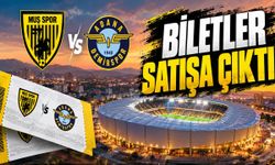 Muşspor-Adana Demirspor maçının biletleri satışta