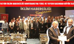 Muş Gazeteciler Cemiyeti Başkanı Özbey, İklim Haberciliği Konferansı’na katıldı