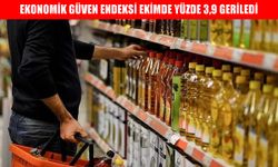 Ekonomik güven endeksi ekimde yüzde 3,9 geriledi