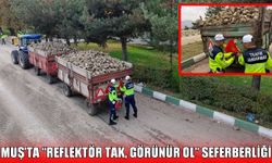Muş’ta tarım araçlarına sıkı denetim