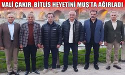 Bitlis Valisi Karakaya’dan Muş Valisi Çakır’a ziyaret