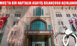 Muş’ta bir haftada 24 aranan şahıs yakalandı