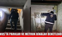 Muş’ta huzurlu sokaklar uygulaması: 437 kişi sorgulandı