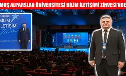 Muş Alparslan Üniversitesi, Türkiye Bilim İletişimi Zirvesi’nde temsil edildi