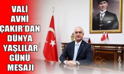 Muş Valisi Çakır’dan 1 Ekim Dünya Yaşlılar Günü mesajı
