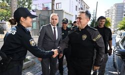 Elazığ’da polis merkezinin amiri Başkomiser Gizem Erden Küçükkuş oldu