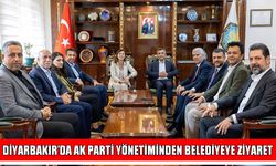 AK Parti Diyarbakır Heyetinden Büyükşehir Belediyesine ziyaret
