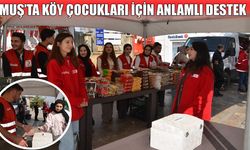 Muş'ta İyilik Çarşısı köy çocukları için açıldı