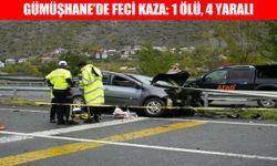 Bariyerlere saplanan otomobilde 1 kişi öldü, 4 kişi yaralandı