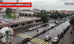 Muş’ta ekim ayının ilk gününde sağanak yağış etkili oldu