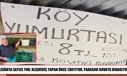 Erzurum’da dikkat çeken satış yöntemi: Tezgâhta satıcı yok, para kovaya bırakılıyor