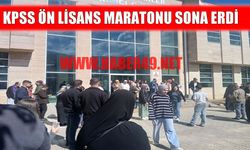 Muş’ta KPSS ön lisans heyecanı tamamlandı
