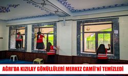 Ağrı’da Kızılay gönüllülerinden anlamlı temizlik çalışması