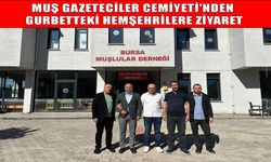Muş Gazeteciler Cemiyeti’nden Bursa MUŞ-DER’e ziyaret