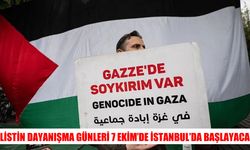 İstanbul’da Filistin Dayanışma Günleri başlıyor