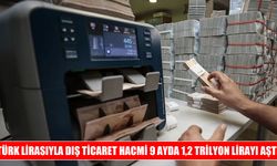 Türk lirasıyla dış ticarette 9 ayda yüzde 13 artış