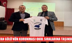 Van Gölü için farkındalık eğitimi: Öğrenciler bilgilendirildi