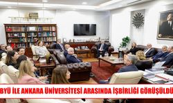 EBYÜ Rektörü Kuyrukluyıldız’dan Ankara Üniversitesine ziyaret