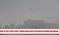Kars’ta sabah saatlerinde yoğun sis etkili oldu