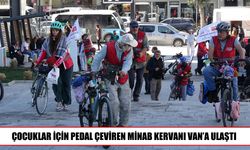 Minab Bisiklet Kervanı Van’a ulaştı