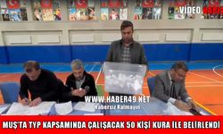 Muş’ta 50 kişilik TYP kurası çekildi: İşte kazananların tam listesi