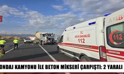 Bingöl-Diyarbakır yolunda kaza: 2 kişi yaralandı