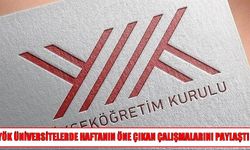 YÖK, üniversitelerdeki bilimsel çalışmaları gündeme taşıdı