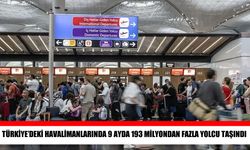 Türkiye havalimanlarında yolcu trafiği yüzde 2,9 arttı