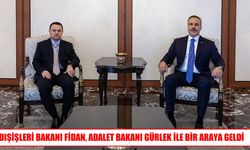 Fidan ve Gürlek Ankara’da bir araya geldi