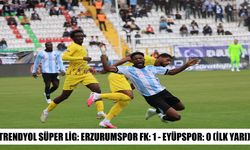 Erzurumspor FK’den ilk yarıda 1-0’lık üstünlük